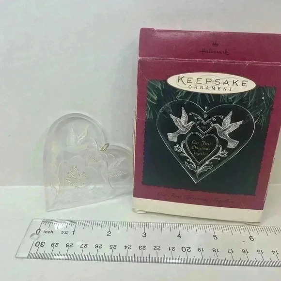 Keepsake Ornament our first Christmas together 1996 - Picture 1 of 4